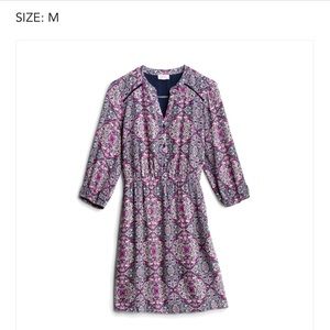 Market & Spruce Rosemarie Lattice Detail Dress